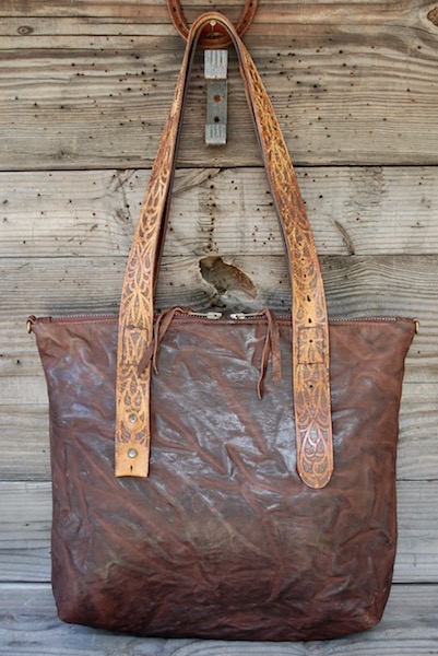Ashwood Leather Tote With Front Buckle - ShopStyle