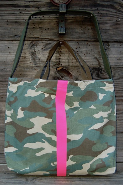 Shoulder Strap for Salvaged Canvas Tote Bags