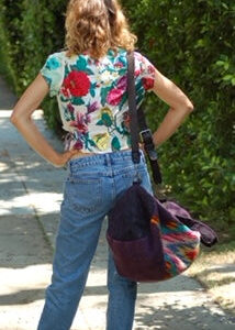 vintage XS silk scarves wrap top