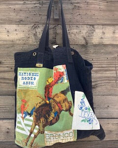 canvas rodeo tote
